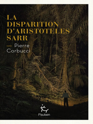cover image of La Disparition d'Aristoteles Sarr